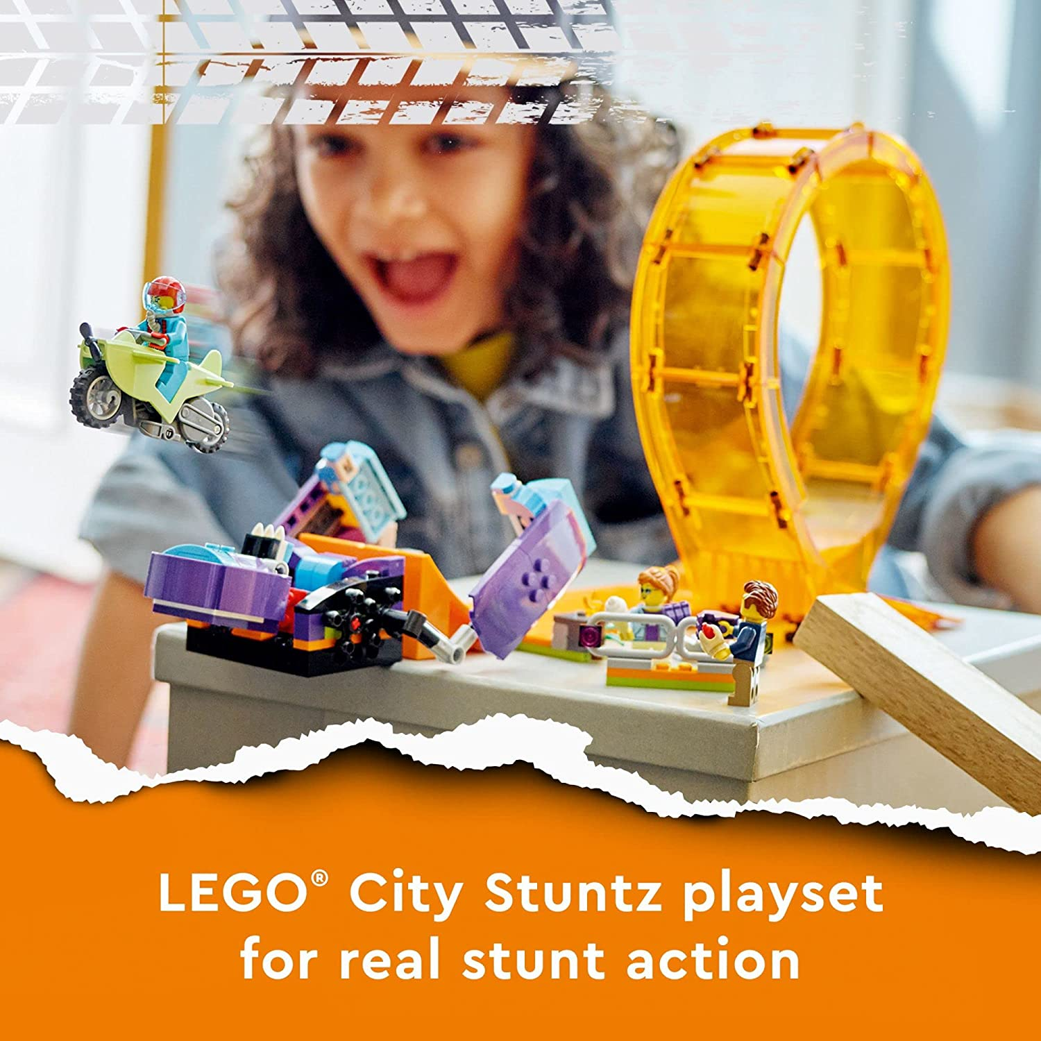 City Stuntz Smashing Chimpanzee Stunt Loop by Lego 1