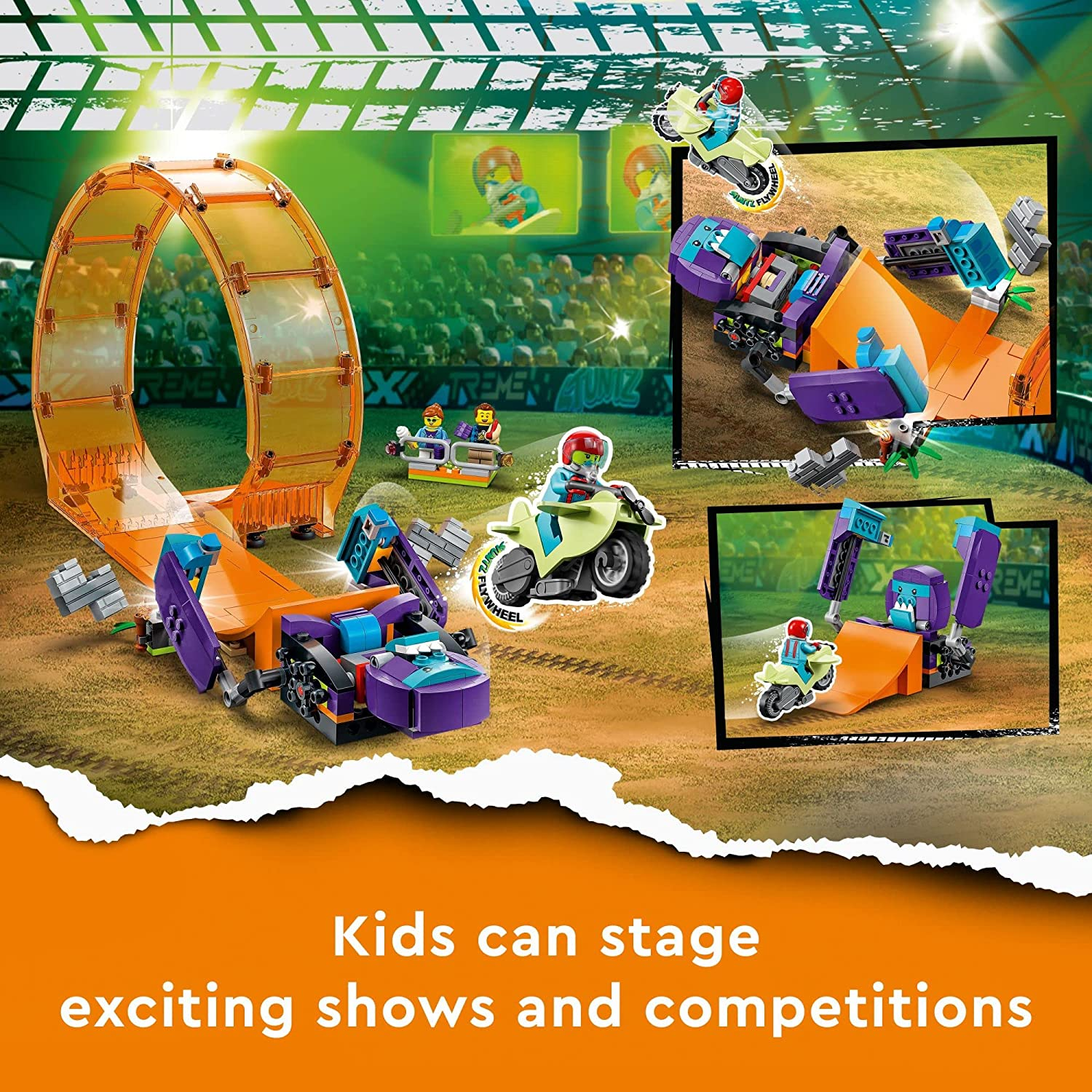 City Stuntz Smashing Chimpanzee Stunt Loop by Lego 2