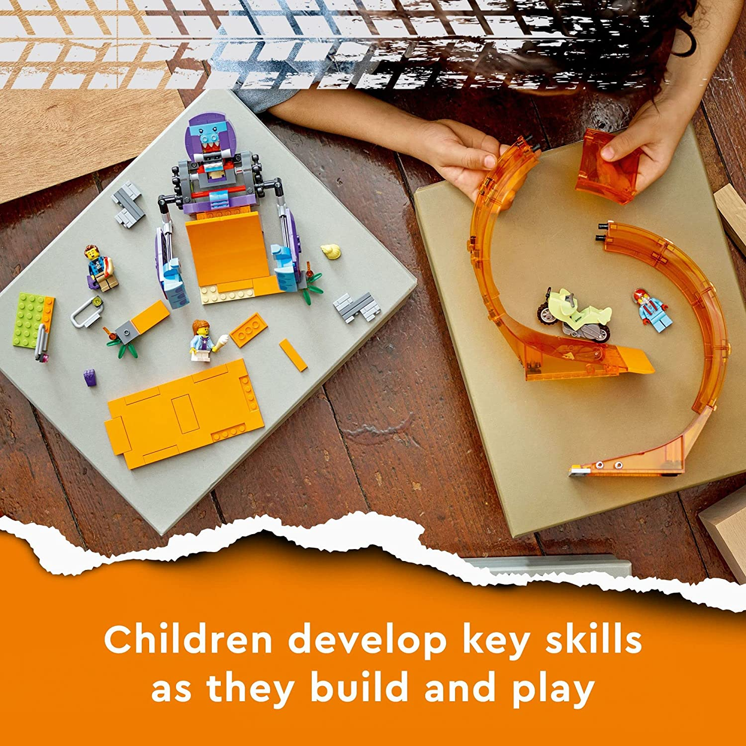 City Stuntz Smashing Chimpanzee Stunt Loop by Lego 4