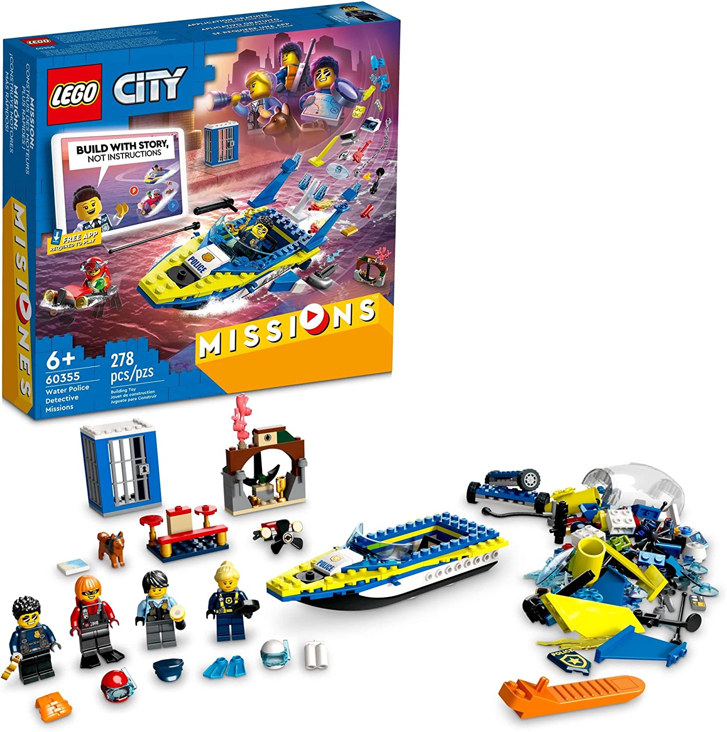 City Water Police Detective Missions by Lego