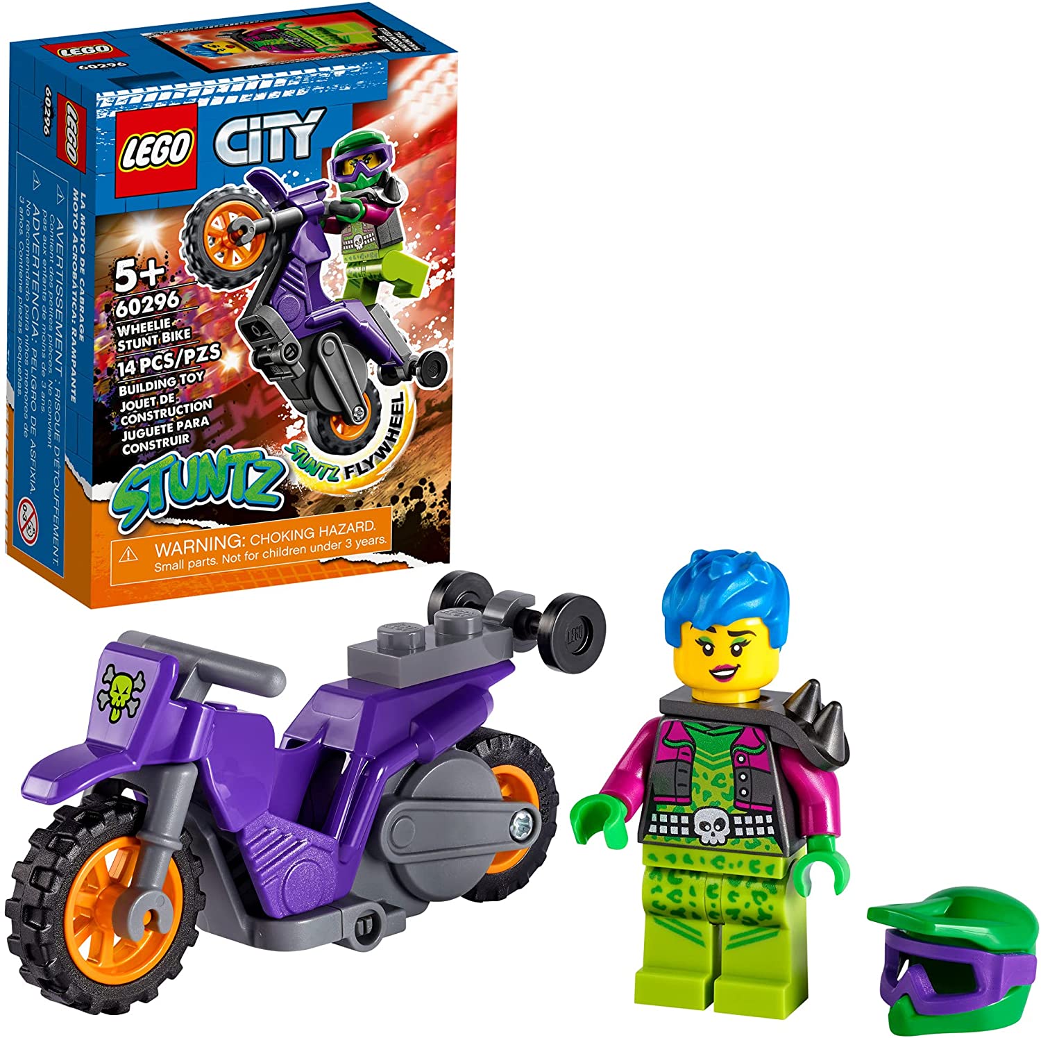 City Wheelie Stunt Bike by Lego