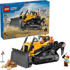 City Yellow Bulldozer-by-Lego