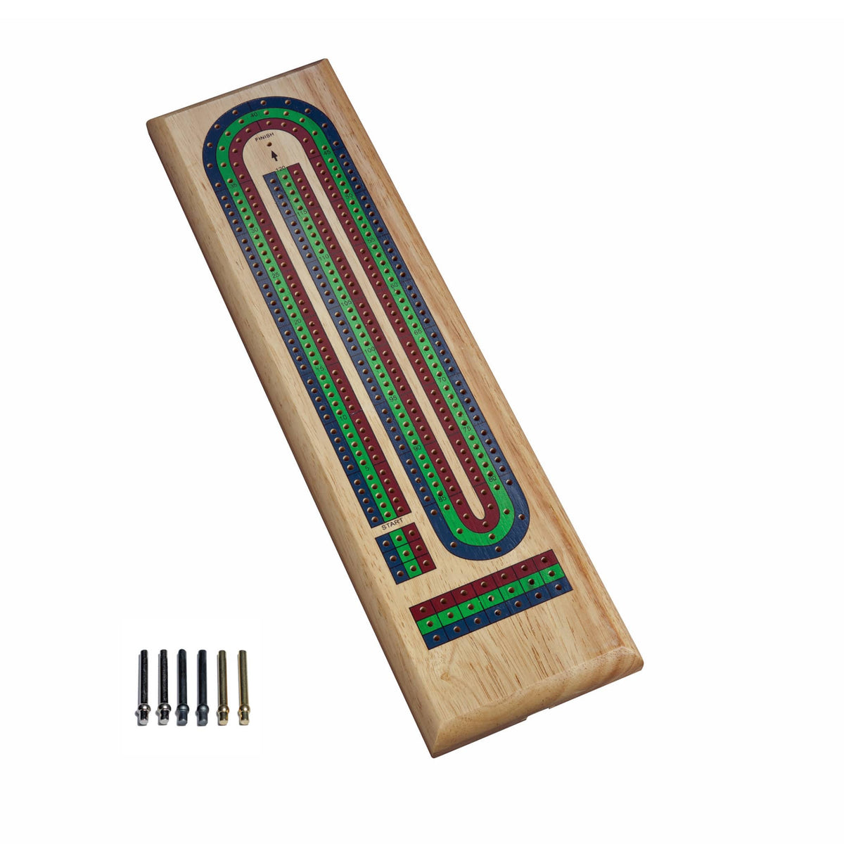 Cribbage Basic Set Classic 3 Color Cribbage Set – A2Z Science & Toys