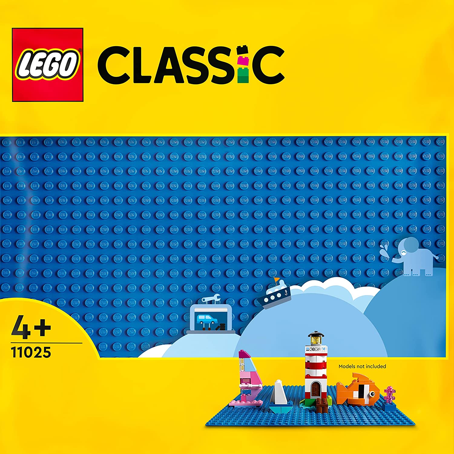 Classic Blue Baseplate by Lego