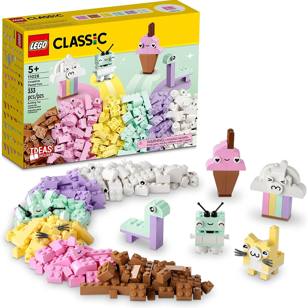 Classic Creative Pastel Fun Bricks Box – A2Z Science & Toys