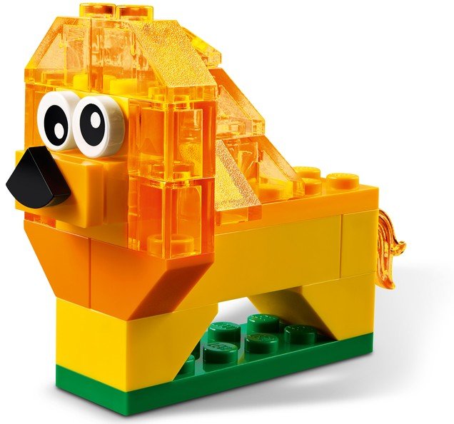 Classic Creative Transparent Bricks by Lego 8