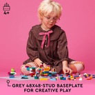 Classic Gray Baseplate by Lego 1