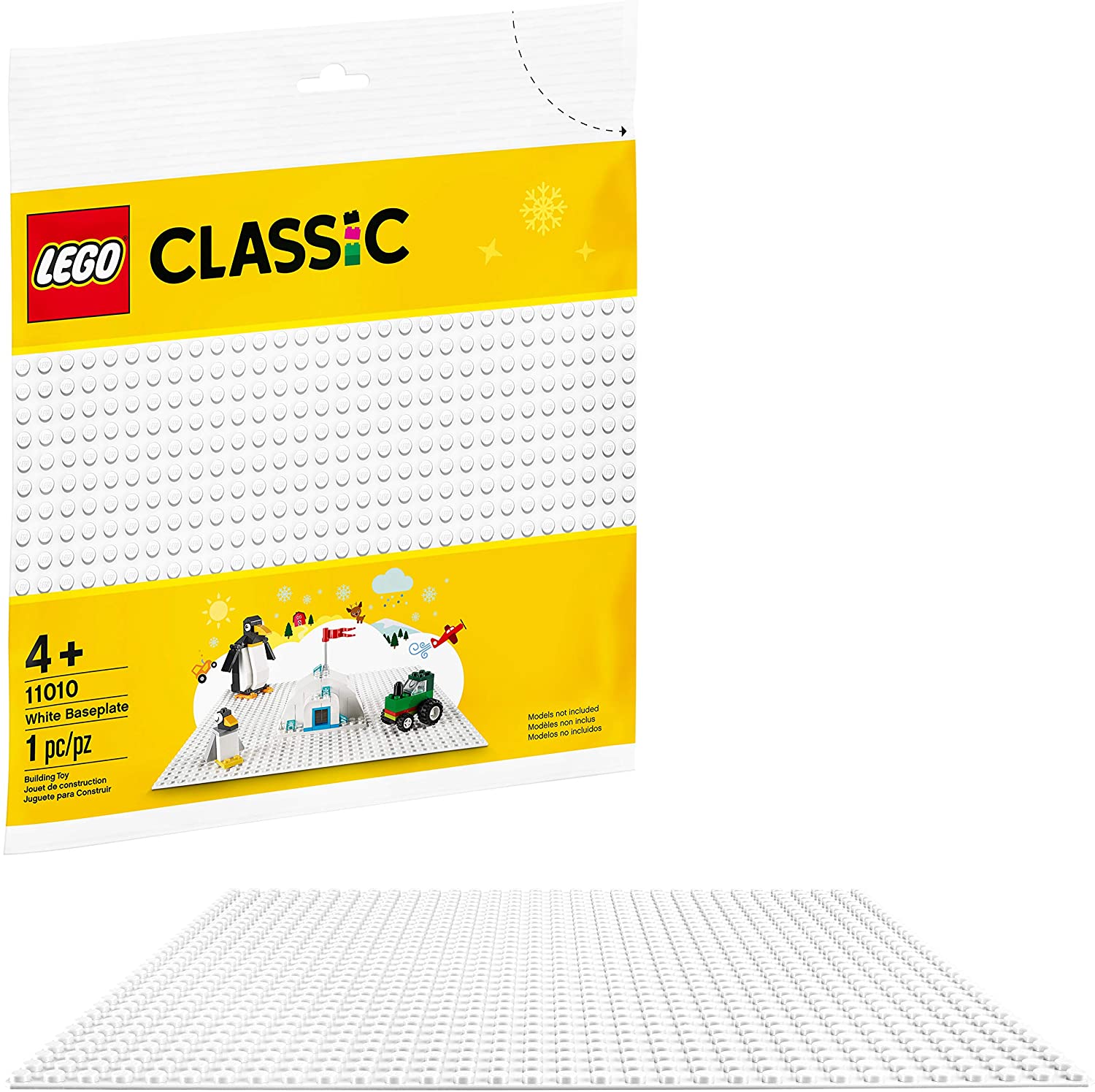 Classic White Baseplate by Lego 1