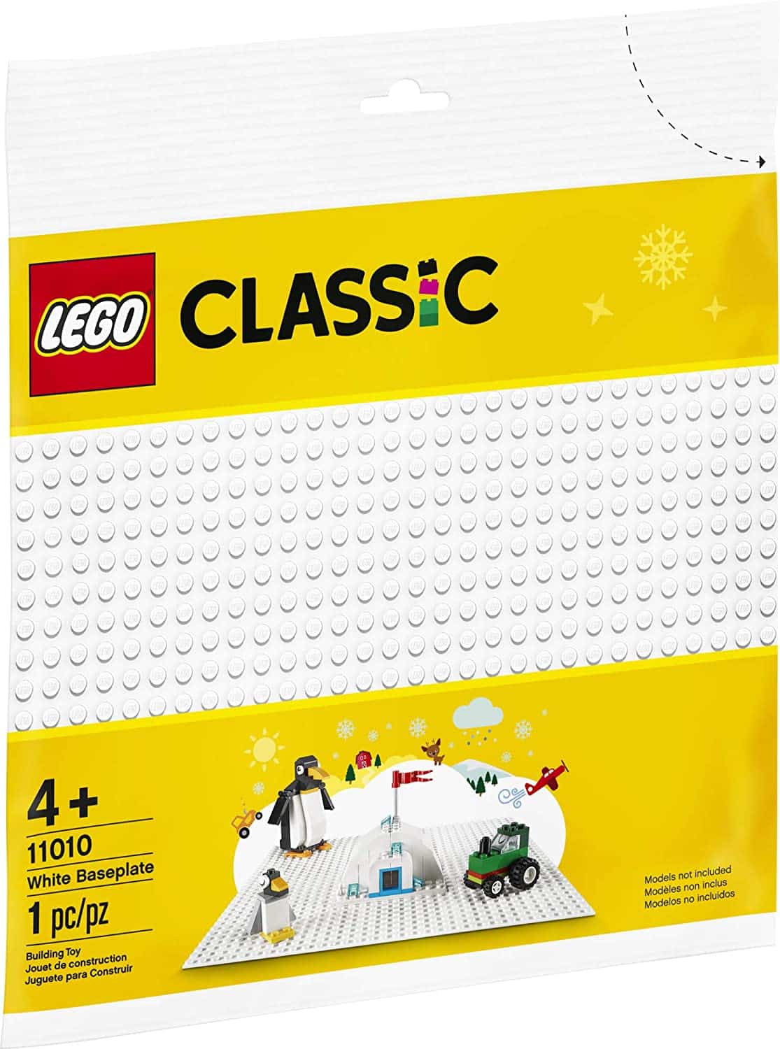 Classic White Baseplate by Lego