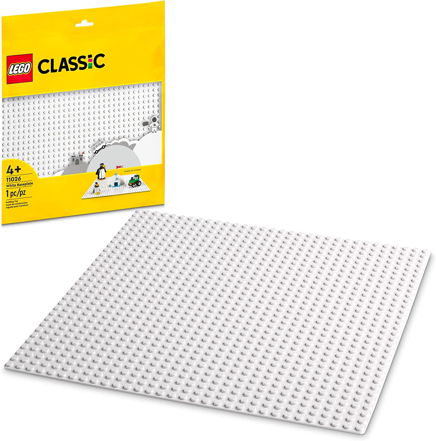Classic White Baseplate by Lego
