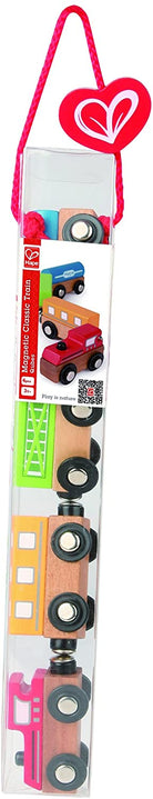 Classic Wooden Magnetic Train Set by Hape 1