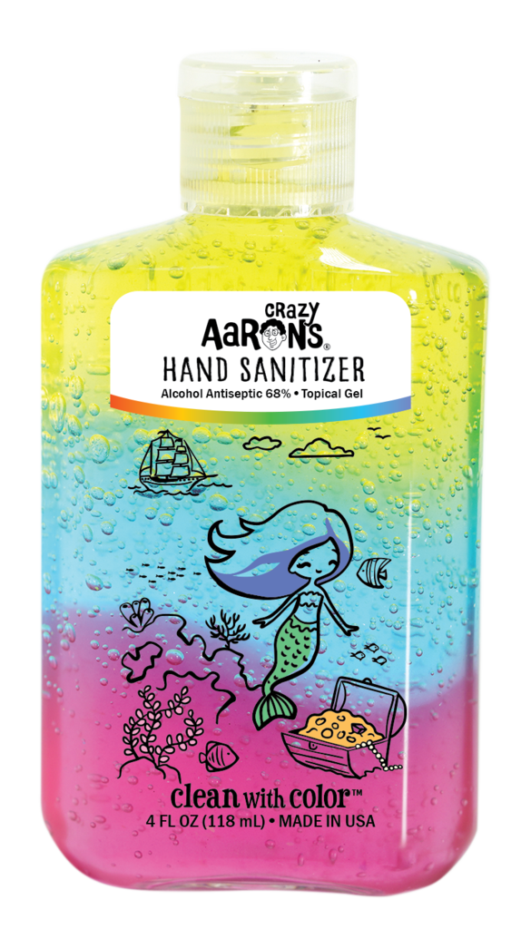 Clean with Color Hand Sanitizer Under the Sea by Crazy Aarons Putty World