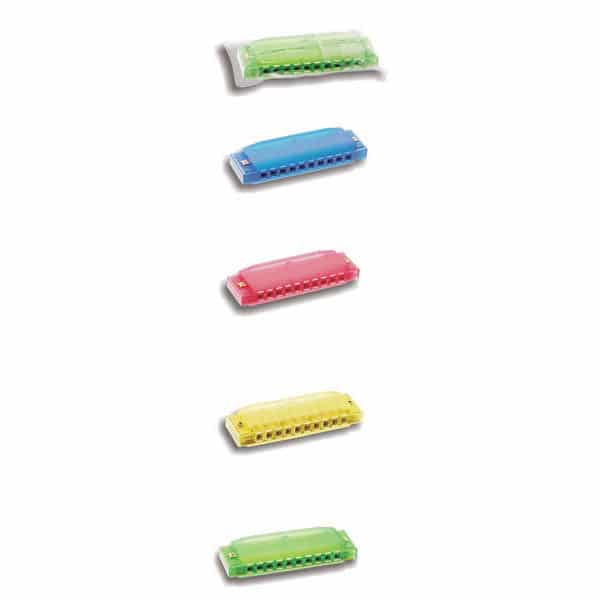 Clear Hohner Harmonica by Trophy Music Company