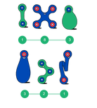 Clixo Itsy Pack BlueGreen by Clixo 7