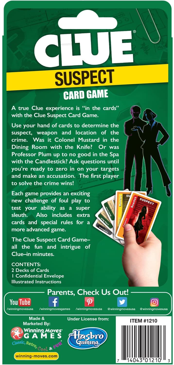 Clue Suspect by Winning Moves 1
