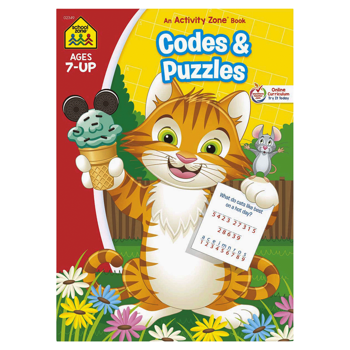 Codes Puzzles Activity Workbook by School Zone