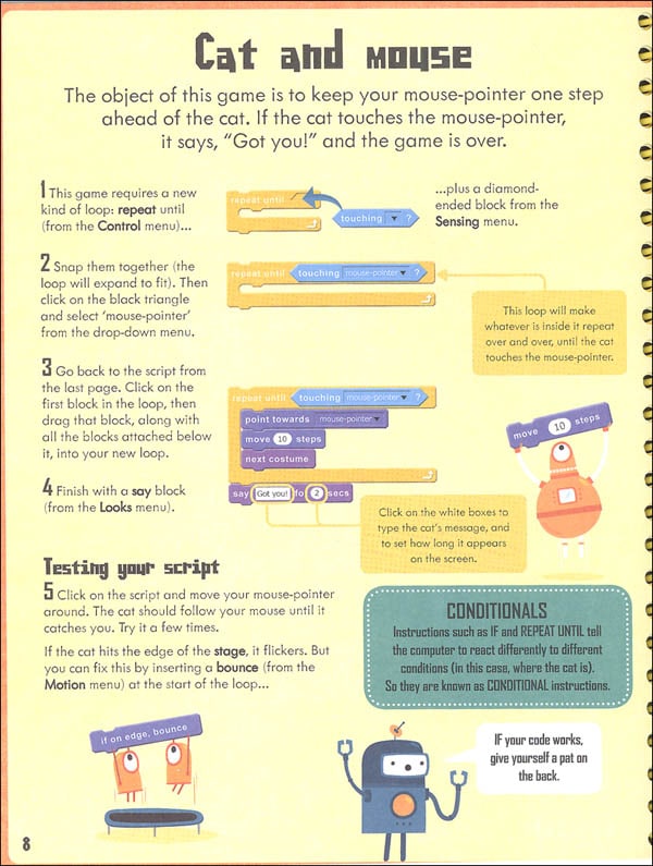Coding for Beginners Using Scratch by Usborne 3