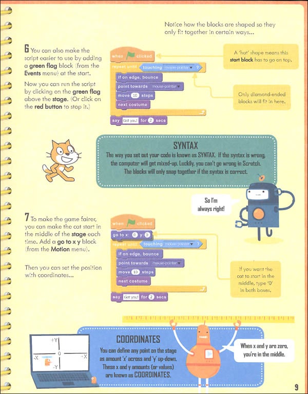 Coding for Beginners Using Scratch by Usborne 4
