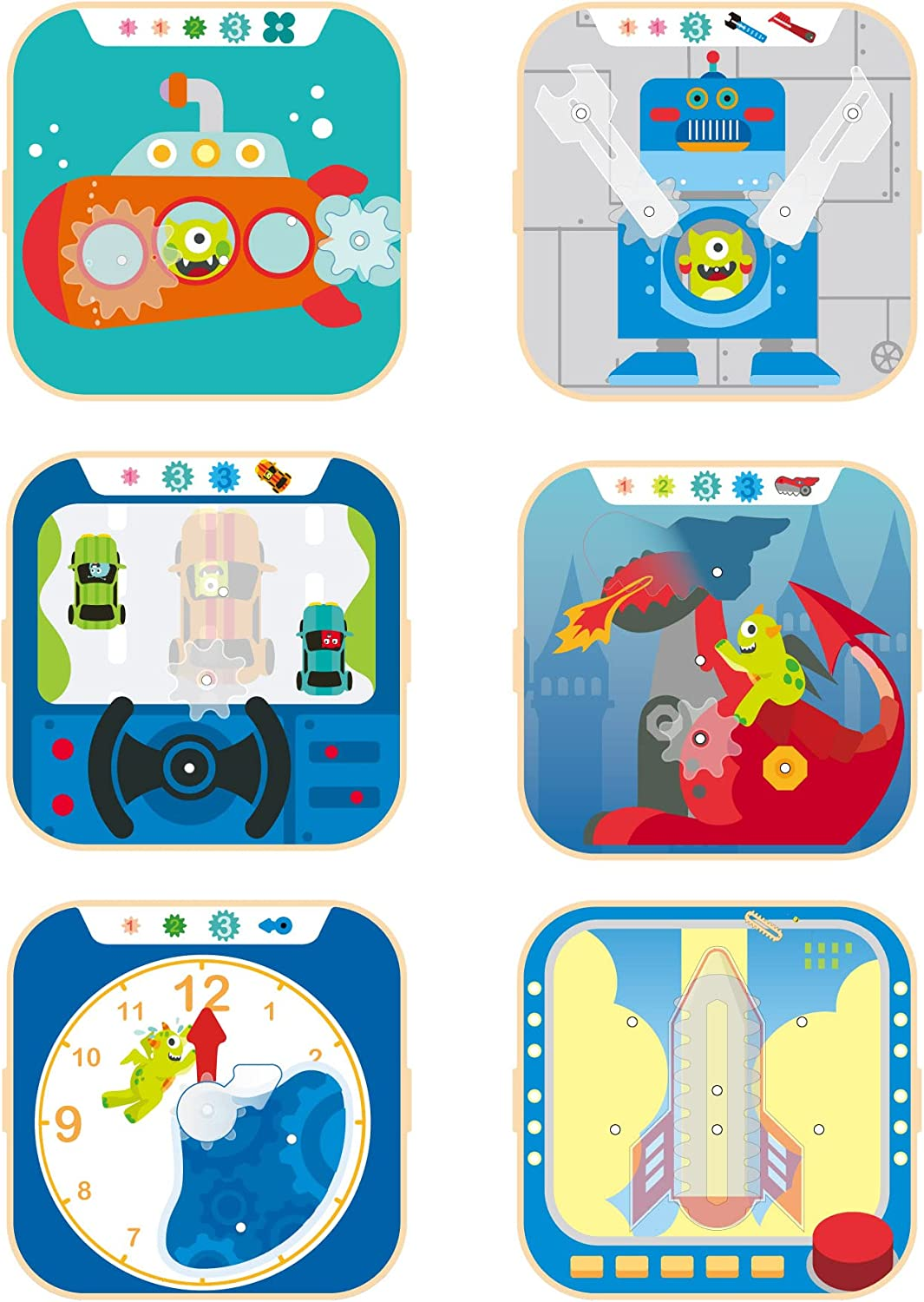 Cogworks Experimental Playset by Hape 6