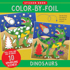 Color-By-Foil Sticker Book - Dinosaurs-by-Peter Pauper Press