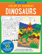 Color-By-Number! Dinosaurs-by-Peter Pauper Press