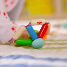 Color Carousel Wooden Baby Rattle by Haba 2