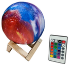 Color Changing Galaxy Lamp w/ Stand & Remote-by-Streamline