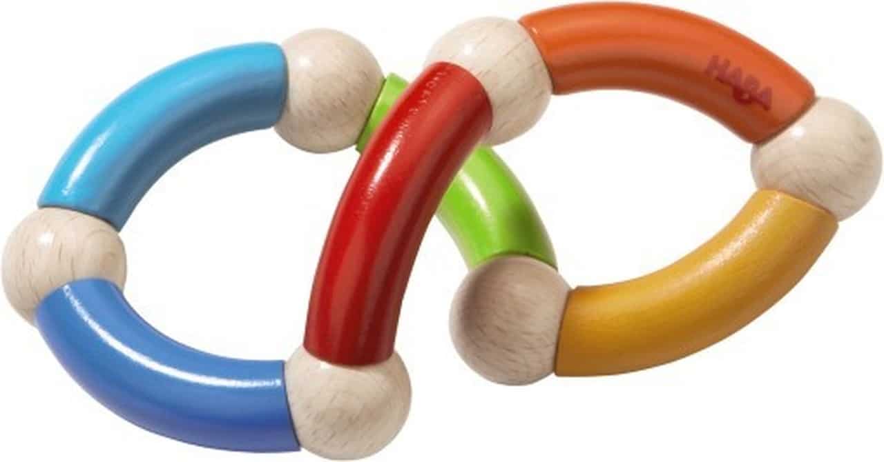 Color Snake Clutching Toy by HABA 2