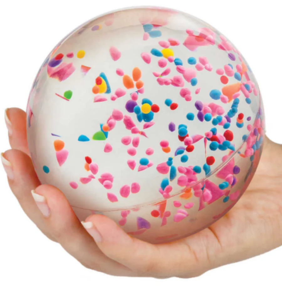 Color Storm Bouncy Ball-by-One For Fun