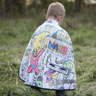 Color a Cape Spider Super Hero by Great Pretenders 2
