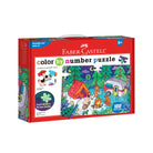 Color by Number Puzzle Camping by Faber Castell