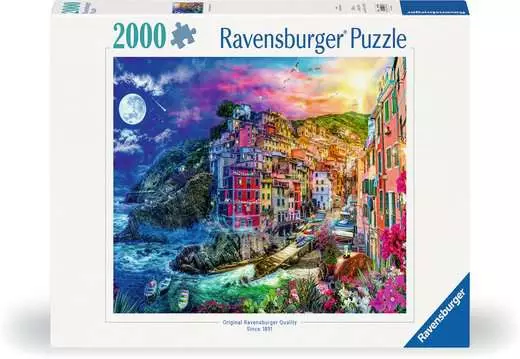 Colorful Cinque Terre 2000pc Puzzle-by-Ravensburger