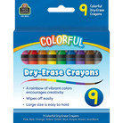 Colorful Dry-Erase Crayons-by-Teacher Created Resources