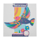 Colorific Canvas Paint by Number Kit - Brilliant Bird-by-Ooly