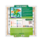 Colorific Canvas Paint by Number Kit Fantastic Dragon by Ooly 6