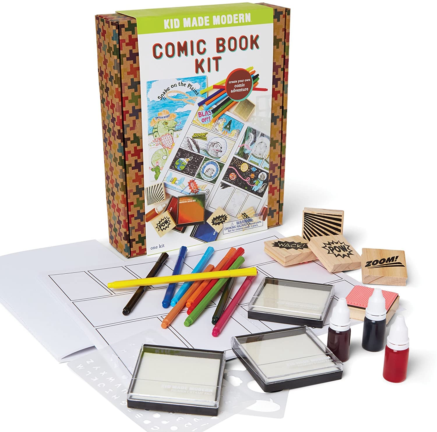 Comic Book Kit by Kid Made Modern 2