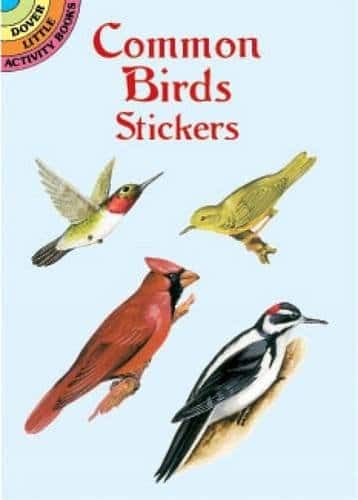 Common Birds Stickers by Dover Publications