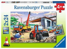 Construction & Cars 2x24pc Puzzles-by-Ravensburger