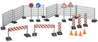 Construction Set Railings Site Signs and Pylons by Bruder