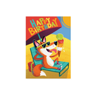 Cool Fox Birthday Card-by-Peaceable Kingdom