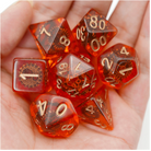 Copper Gears RPG Dice Set by Foam Brain Games 2