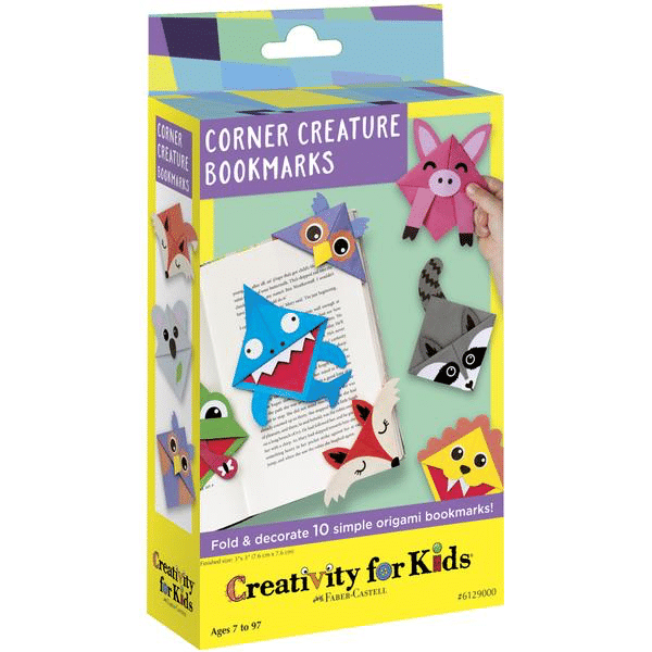 Corner Creature Bookmarks by Creativity for Kids