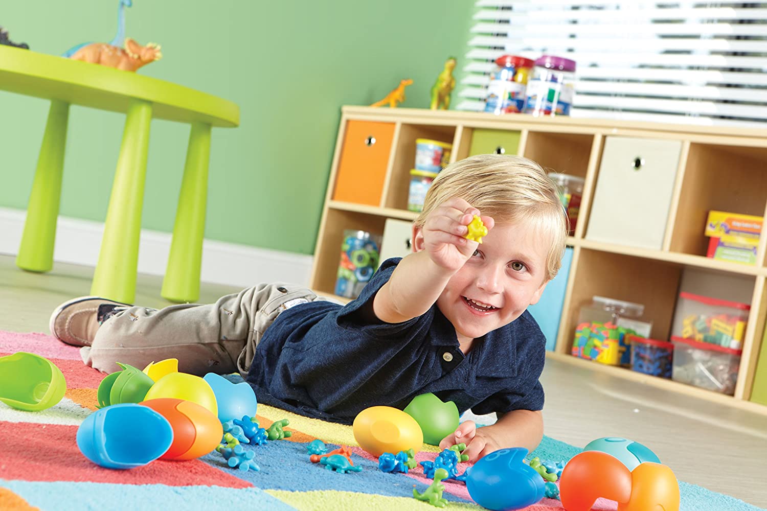 Counting Dino Sorters Match Activity Set by Learning Resources 3