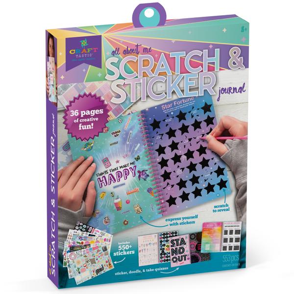 Craft tastic All About Me Scratch Sticker Journal by Ann Williams