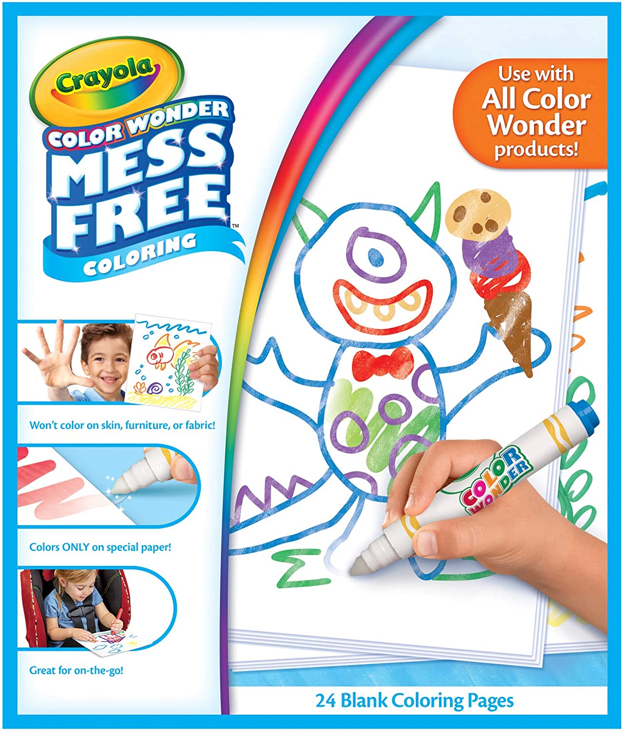Crayola Color Wonder Paintbrush Pens Paper by Crayola 2