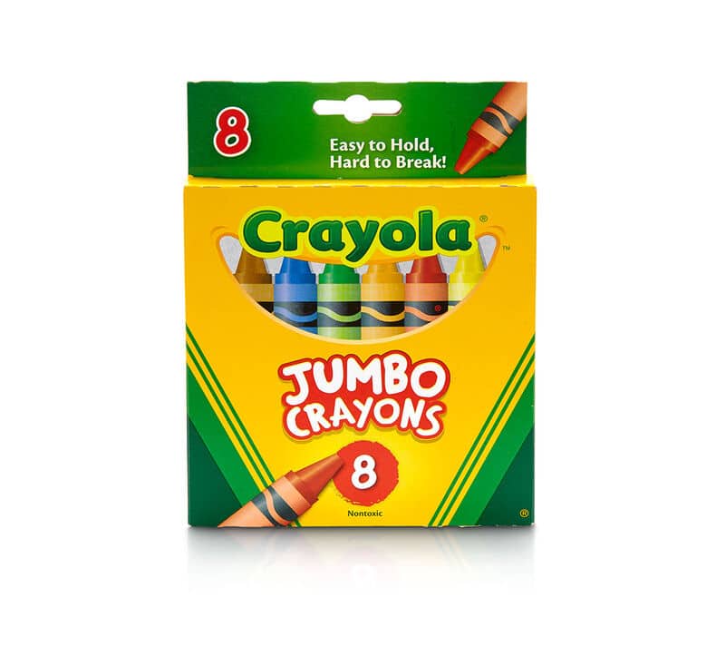 Crayola Jumbo Crayons 8ct by Crayola