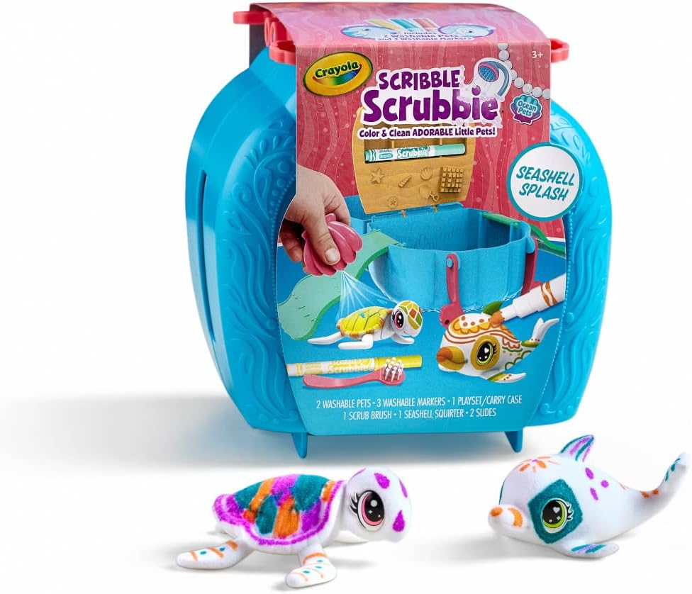 Crayola Scribble Scrubbie Pets - Ocean-by-Crayola