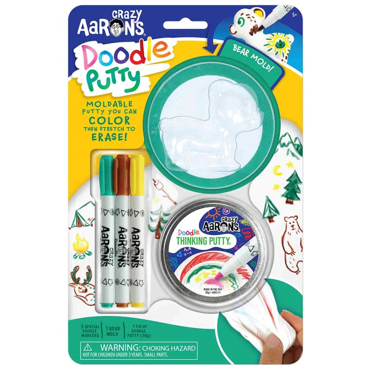 Crazy Aarons Doodle Putty Bear by Crazy Aarons Putty World