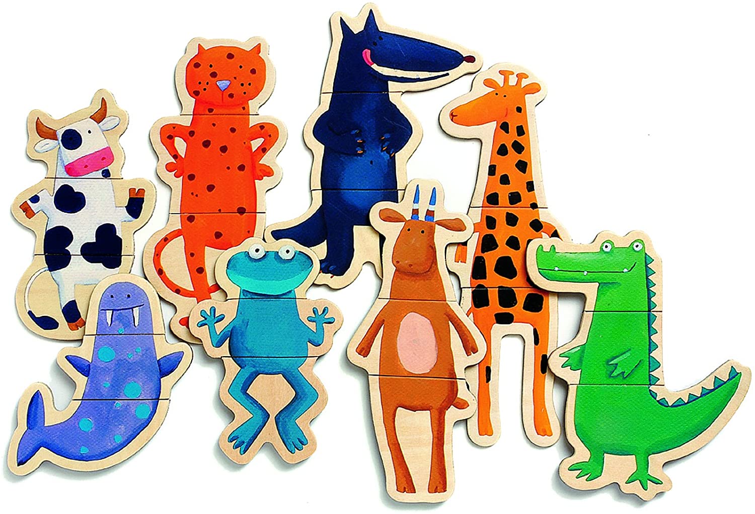 Crazy Animals Magnets by Djeco 1