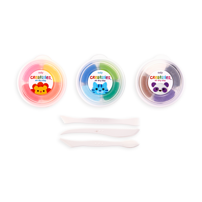 Creatibles DIY Air Dry Clay Kit by Ooly 1